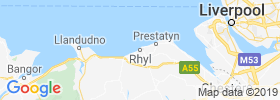 Rhyl map